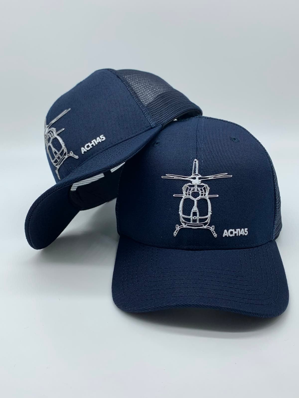 FLIGHT CAP - AIRBUS ACH145 AZUL (N. 50/26) — foto 2